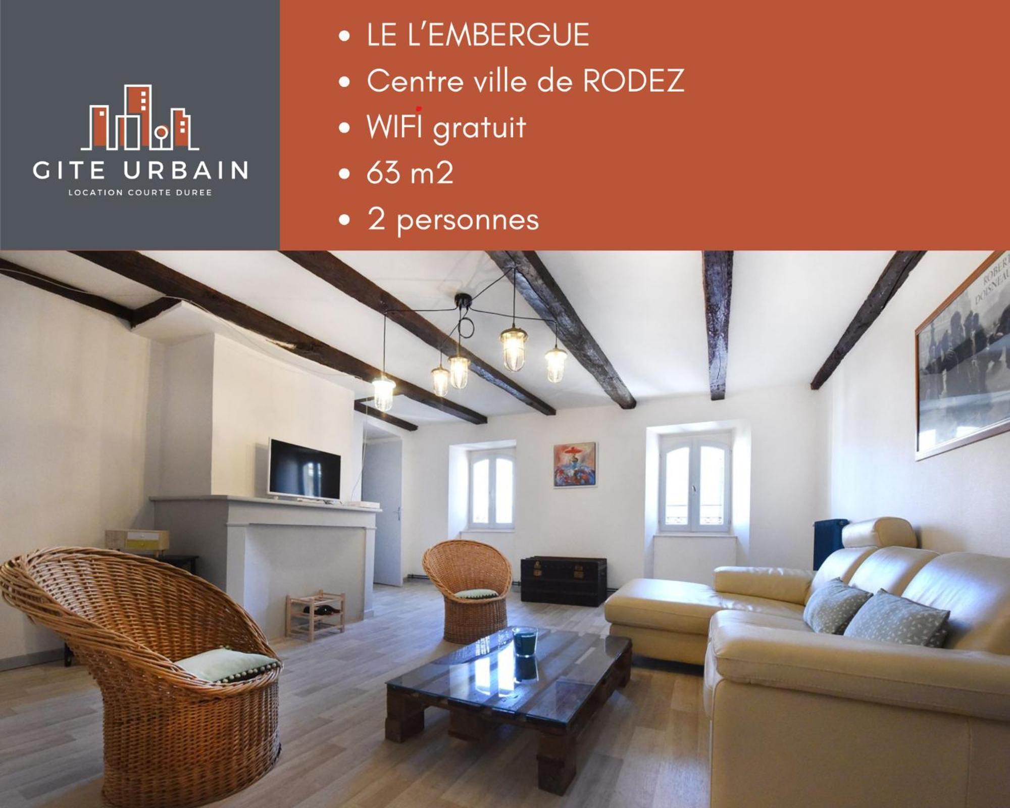 Hyper Centre - Cosy Appartement Avec Cachet Rodez Luaran gambar